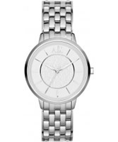 Buy Armani Exchange Ladies Silver Olivia Smart Watch online