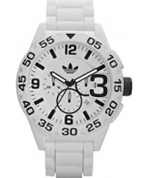 Buy Adidas Mens Newburgh White Chronograph Watch online