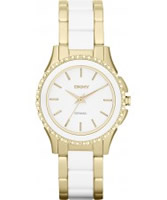 Buy DKNY Ladies Brooklyn Two Tone Bracelet Watch online