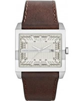 Buy Armani Exchange Mens White Brown Tenno Smart Watch online