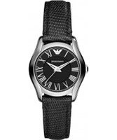 Buy Emporio Armani Ladies Black New Valente Watch online