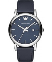 Buy Emporio Armani Mens Blue Luigi Watch online