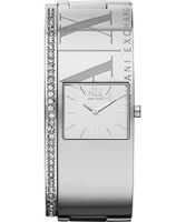 Buy Armani Exchange Ladies Silver Ravenna Street Watch online