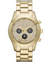 Buy Michael Kors Ladies Gold Layton Chronograph Watch online