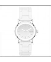 Buy DKNY Ladies Lexington White Ceramic Watch online