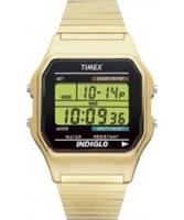 Buy Timex Mens Indiglo Digital Gold Expander Watch online