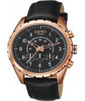 Buy Esprit Mens Colossal Chronograph Black Watch online