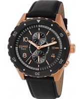 Buy Esprit Mens Alamo Chronograph Black Watch online