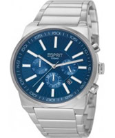 Buy Esprit Mens Modesto Chronograph Dark Blue Watch online