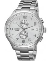 Buy Esprit Mens Cerritos Chronograph White Watch online