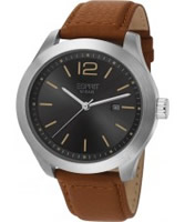 Buy Esprit Mens Misto Black Brown Watch online