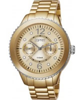 Buy Esprit Ladies Marin Aluminium Speed Gold Watch online