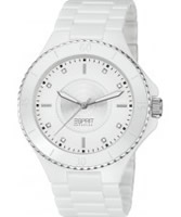 Buy Esprit Ladies Eirene All White Watch online