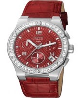 Buy Esprit Ladies Pherousa Red Watch online