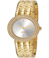 Buy Esprit Ladies Moonlite Gold Crystals Set Watch online