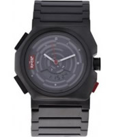 Buy Levis Unisex Grey Dial Black Steel Bracelet Chronograph Watch online