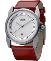 Buy Levis Ladies White Red Watch online