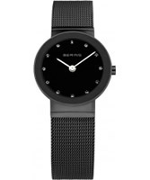 Buy Bering Time Ladies Black Mesh Watch online