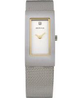 Buy Bering Time Ladies Silver Mesh Watch online