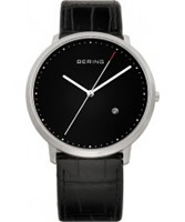 Buy Bering Time Mens All Black Watch online