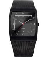 Buy Bering Time Mens Black Mesh Watch online