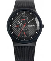 Buy Bering Time Mens Black Multifunction Ceramic Watch online