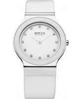 Buy Bering Time Ladies Ceramic White Watch online