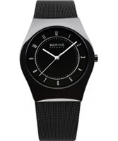 Buy Bering Time Ceramic Black Mesh Watch online