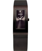 Buy Bering Time Ladies All Brown Mesh Watch online