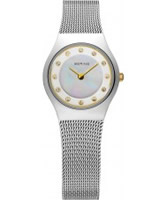 Buy Bering Time Ladies Silver Mesh Watch online