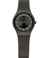 Buy Bering Time Ladies Grey Mesh Watch online