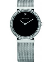 Buy Bering Time Ladies Black and Silver Watch online