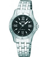 Buy Lorus Ladies Black Steel Watch online