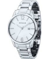 Buy Cross Mens Gotham White Silver Watch online
