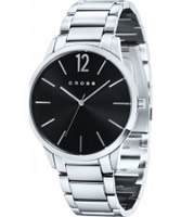 Buy Cross Mens Franklin Black Silver Watch online