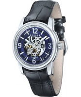 Buy Cross Mens Palatino Skeleton Blue Watch online