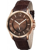 Buy Cross Mens Helvetica Brown Watch online