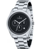 Buy Fjord Mens DAN Chronograph Silver Watch online