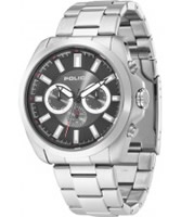 Buy Police Mens Sovereign X Silver Black Watch online