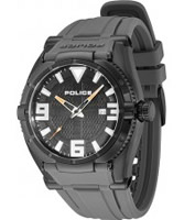 Buy Police Mens Black IP Raptor Watch online