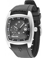 Buy Police Mens Black Torque Rubber Watch online