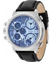 Buy Police Mens Blue Python Chronograph Watch online