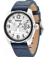 Buy Timberland Mens Sherington Blue Leather Watch online