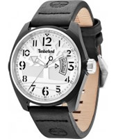 Buy Timberland Mens Sherington Black Leather Watch online