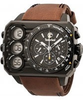 Buy Timberland Mens Black Brown HT3 Chronograph Watch online