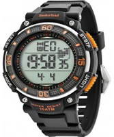 Buy Timberland Mens Cadion Black Silicone Strap Watch online