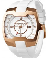 Buy Police Mens Rose Gold and White Endeavor Watch online