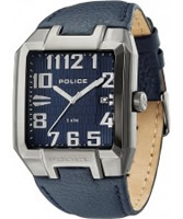 Buy Police Mens Blue Main Street Watch online