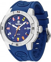 Buy Timberland Mens Altamont Blue Silicone Watch online