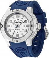 Buy Timberland Mens Altamont Blue Silicone Watch online
